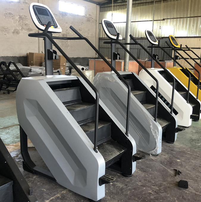 Speed Adjustable Climbing Gym Stairmaster Machine Step Stair Trainer