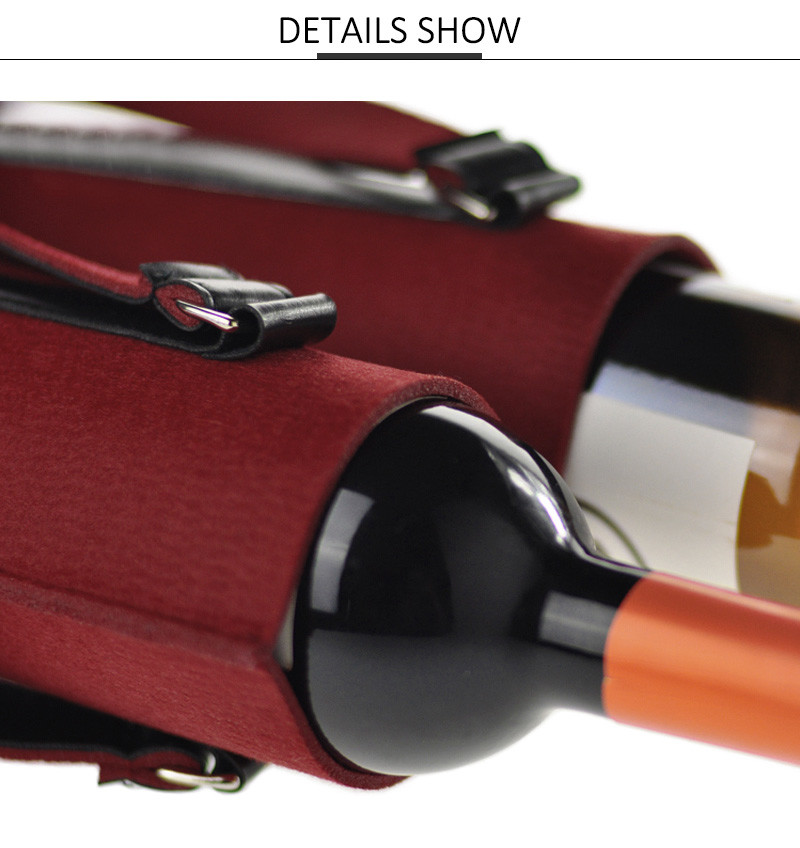 2 Pack Felt 170*360mm Wine Bottle Cooler Sleeve
