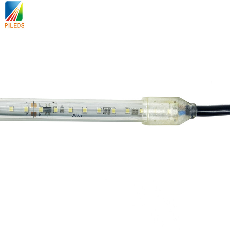 Durable 1100 Lumen/m IP68 Waterproof AC36V Led Strip Light for Underground Mine Tunnel Silicone Material