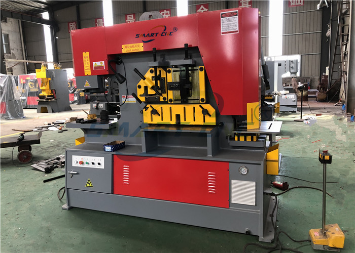 High Precision Hydraulic Punch And Shear Machine , Hydraulic Angle Cutting Machine