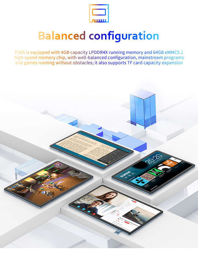 Four Mode Satellite Positioning Tablet For Car Navigation 10.1 Inch HD IPS Screen