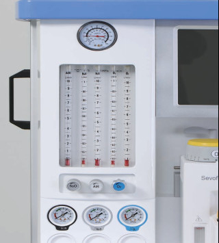 S6500 7" Screen Anesthesia System 25L/Min-75L/Min Anesthesia Workstation