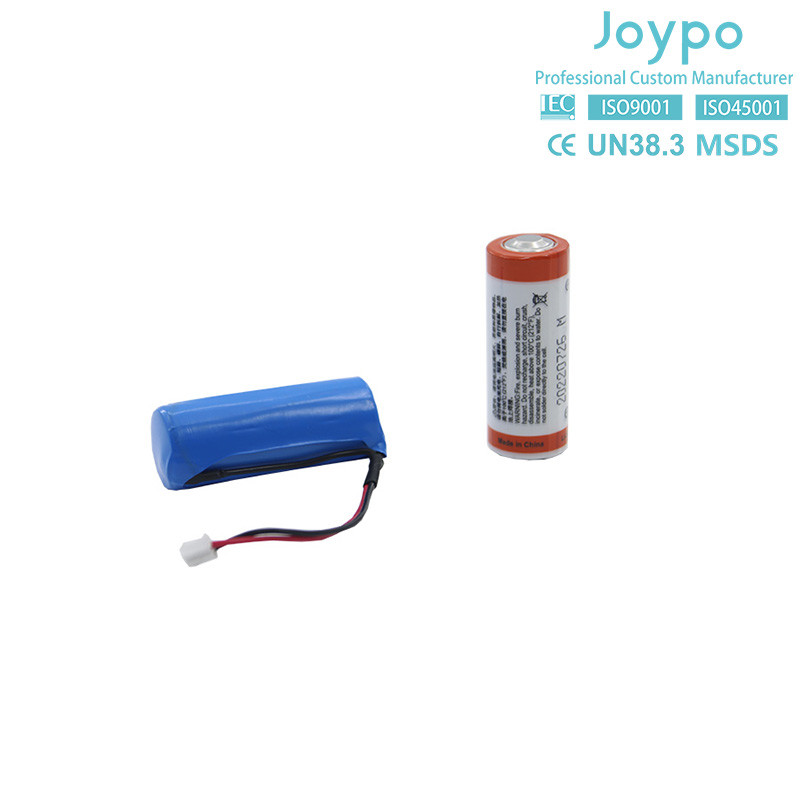 ER18505M Non Rechargeable Lithium Battery Cell 3.6V 3000mah High Energy Density Spiral Type