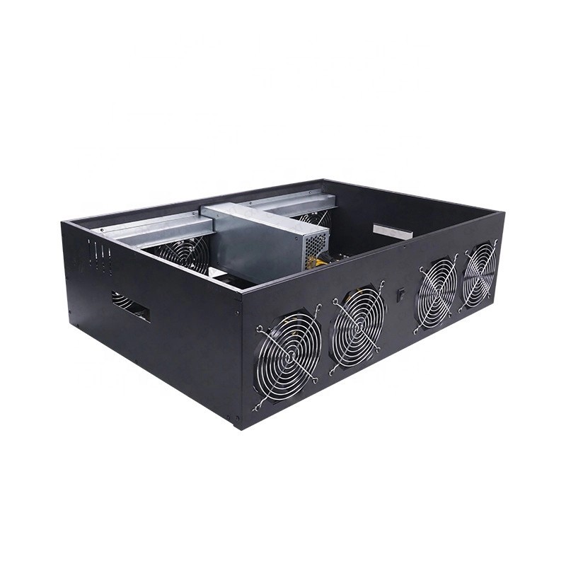 Barebone Motherboard 8 GPU Mining Rig Frame