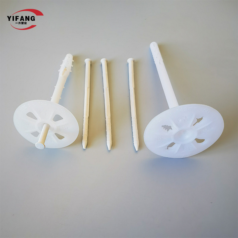 Expansion Anchor 60mm Plastic Wall Plug For Insulation