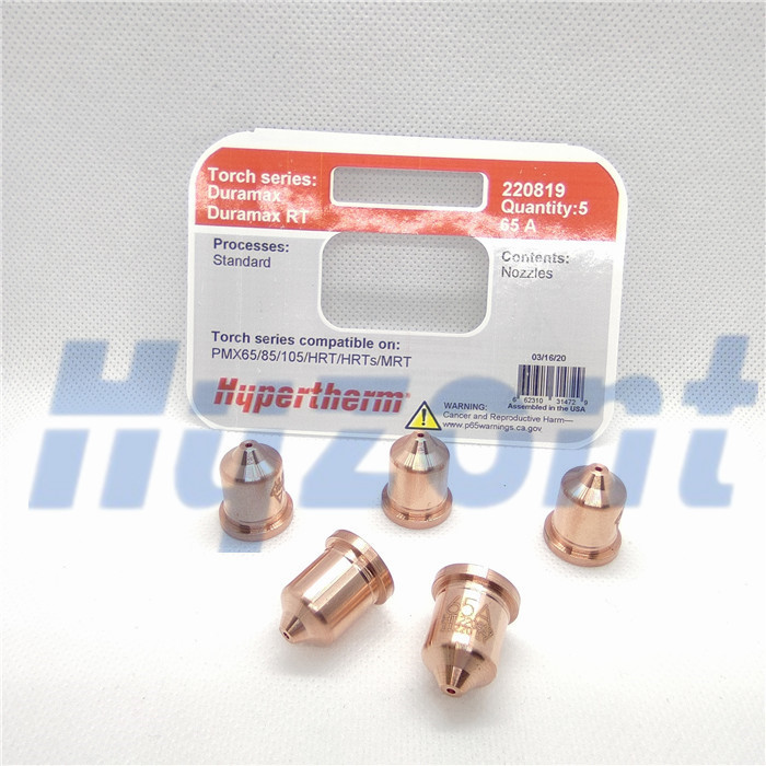 220819 65A Duramax RT Hypertherm Plasma Torch Consumables