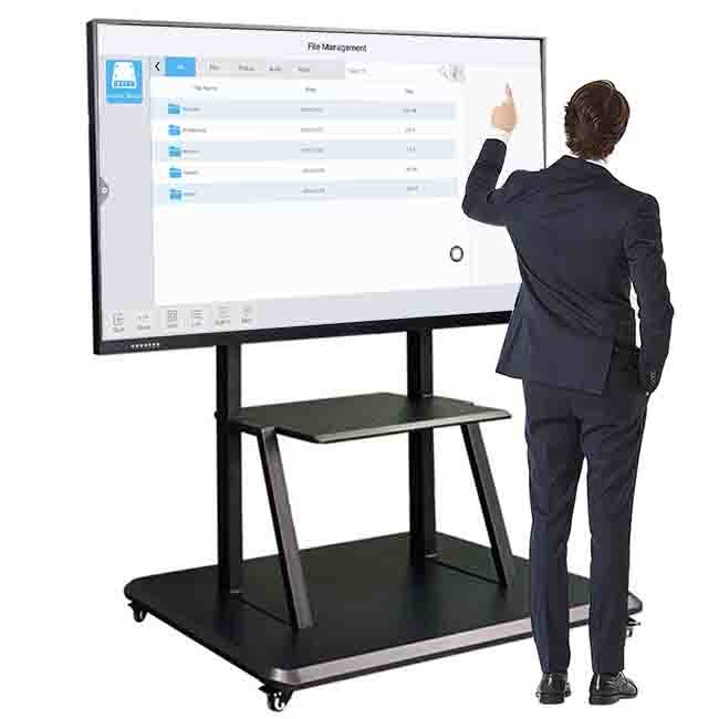 65 Inch Smart Board Smart Interactive Flat Panel UHD With Stylus