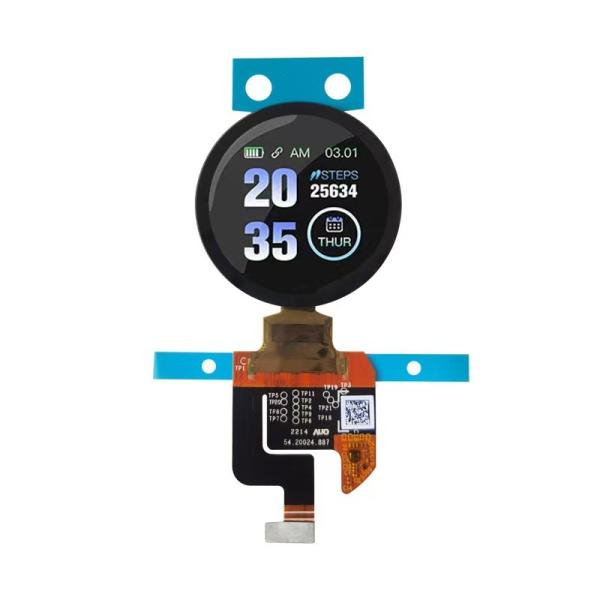 1.28 Inch Circular Oled Display Arduino 416*416 Dots 350cd/M2 MIPI Interface Driving IC WT030