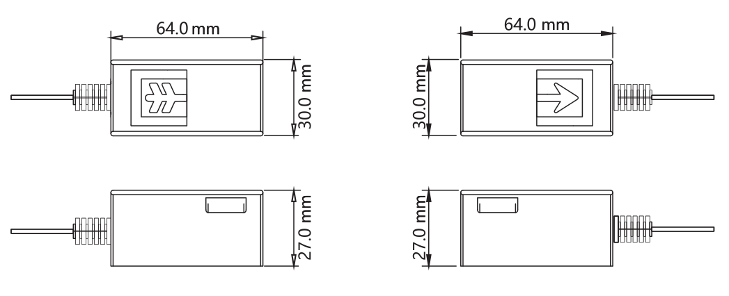 Wall Mounted Ultrasonic Flowmeter DN50mm DN6000mm Liquid Flow Meter Modbus RS485