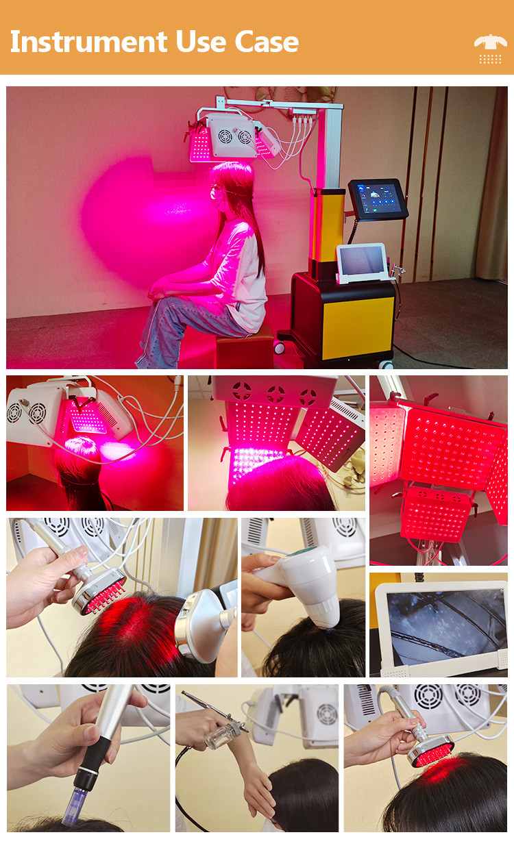 650nm 6 In 1 Laser Hair Growth Device For Scalp Care / Hair Regeneration