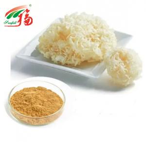 Buy cheap White Fungus Tremella Extract Powder 30% Polysaccharides Silver Ear Mushroom Powder product
