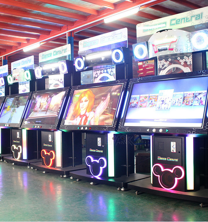 Cool Touch Screen Arcade Dance Machine Somatosensory Video Games Arcade Machine