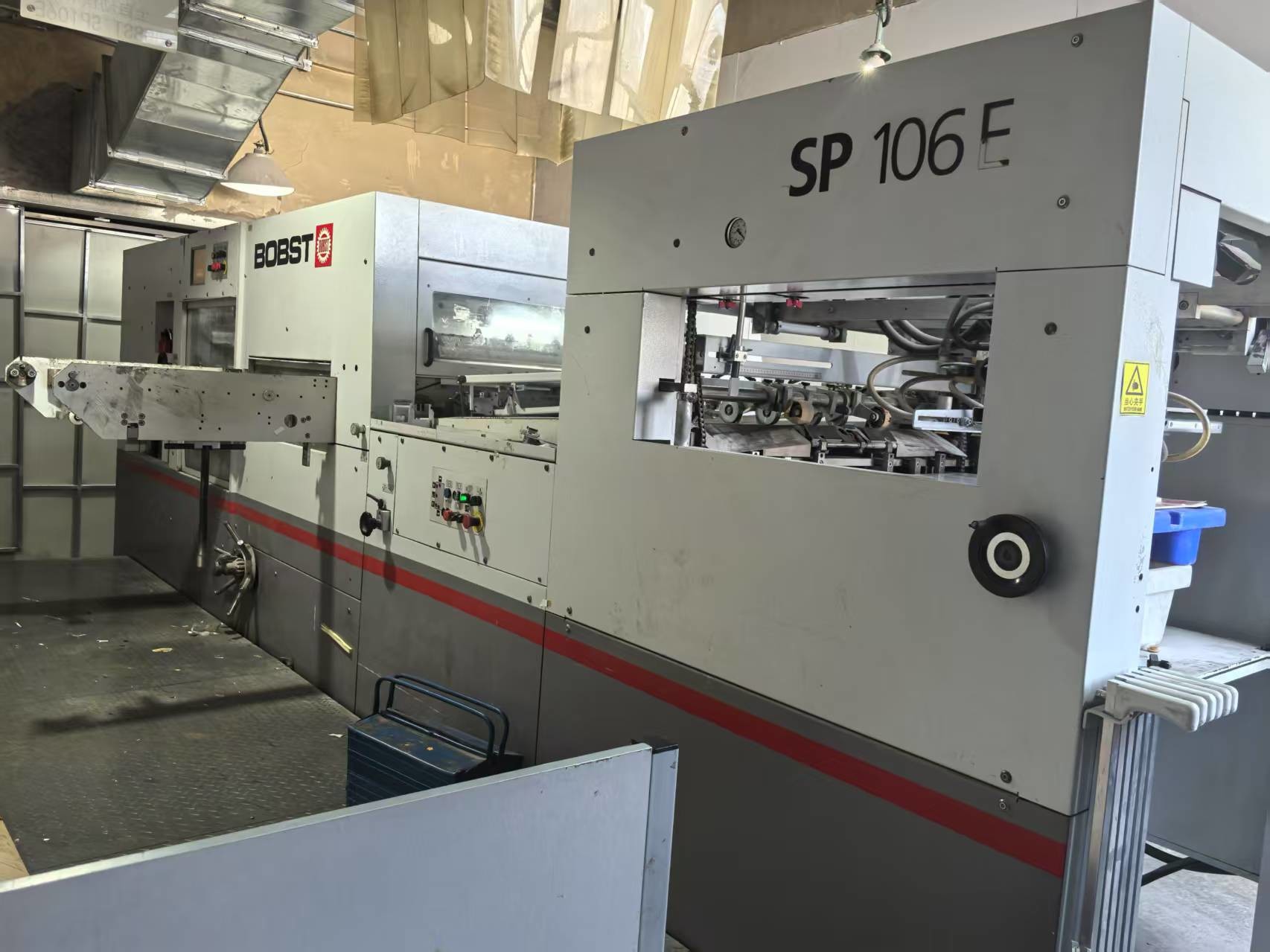Used Bobst 106E Printing Automatic Die Cutting Machine Factory