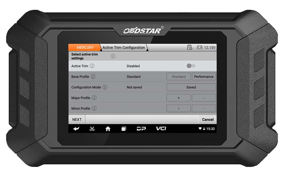 OBDSTAR iScan for MERCURY Marine Diagnostic Tablet with Special Functions Support G3/ DFI 2/ Optimax/ Seapro/ Verado/ 40HP-300HP