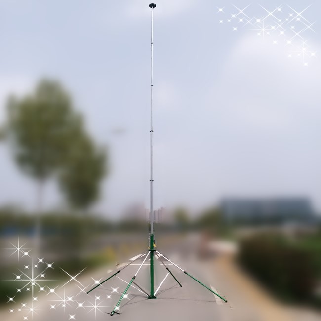6063 Alu Telescopic Aerial Photography Push Up Antenna Mast