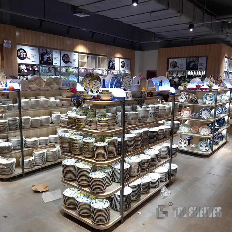 High-End Convenience Store Display Shelves Grocery Shop Display Rack