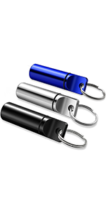 Pill keychain