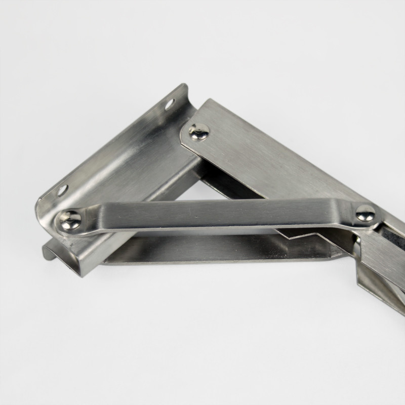 250mm Triangle Iron Folding Shelf Brackets For Furniture Industry