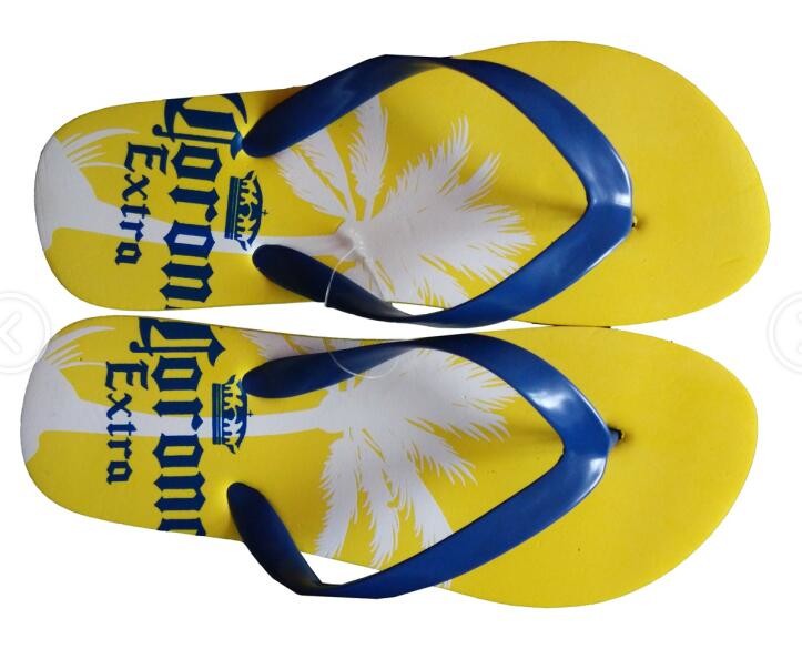 V strap full color printed Women Flip flops thongs slipers manufacturers