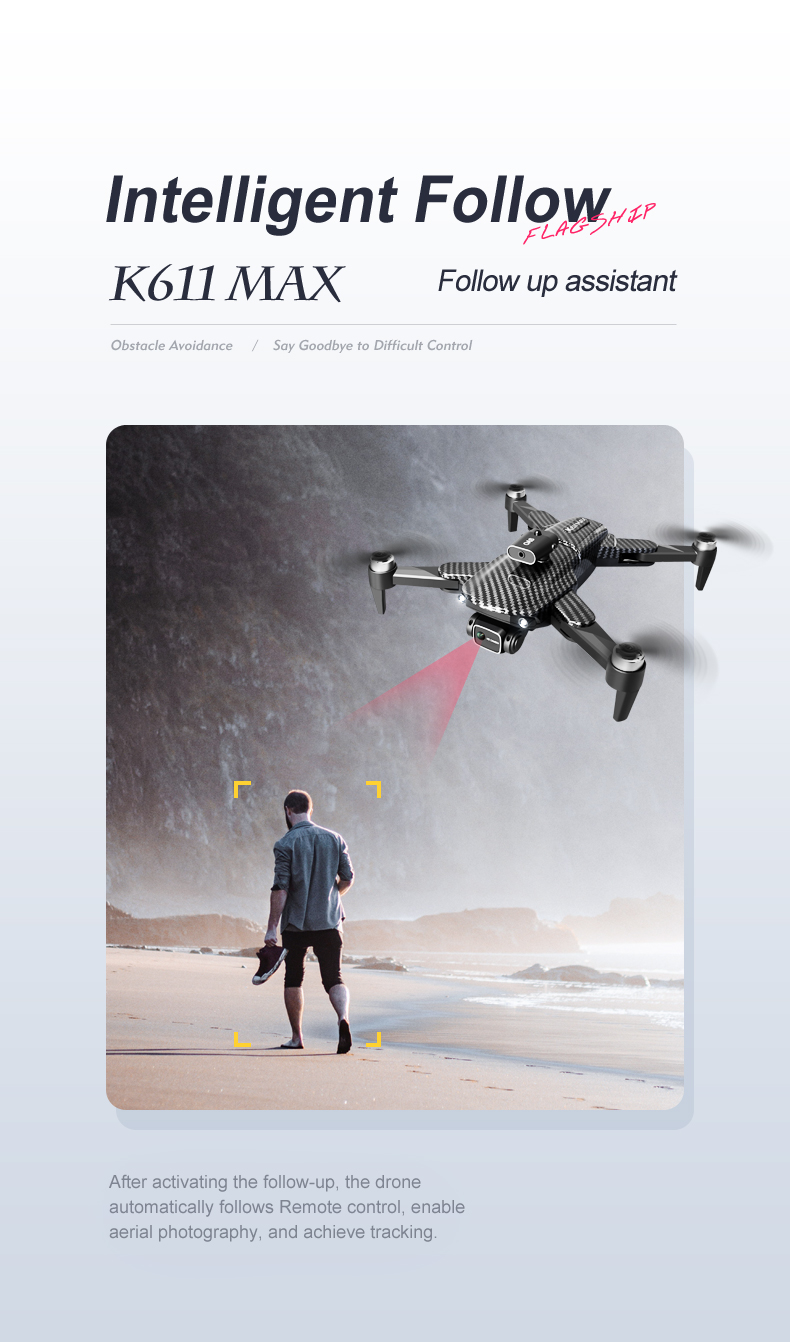 Max Gesture Video 2.4G Wifi FPV Drone 4K Camera 150m Phone Control Beginner-friendly HD Aerial UAV Foldable Motor Plastic