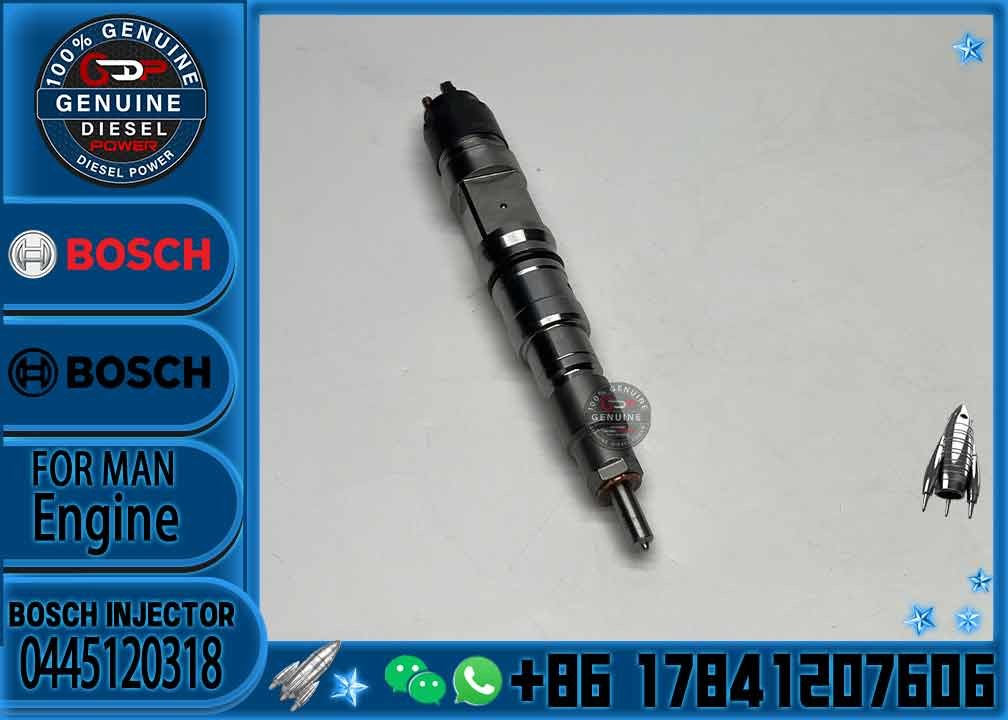 0445120318 common rail diesel fuel injector Yuchai YC6J Ruichi 0445120318 for Injector Nozzle DLLA150P2299