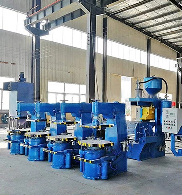 Customised Resin Sand Making Machine , Sand Production Line ISO9001 Passed