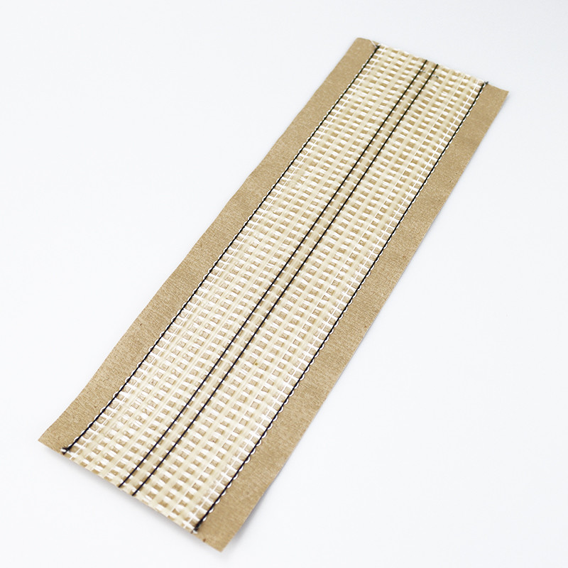 Hot sale crinkle paper white glue self-adhesive carpet seaming tape for hotel