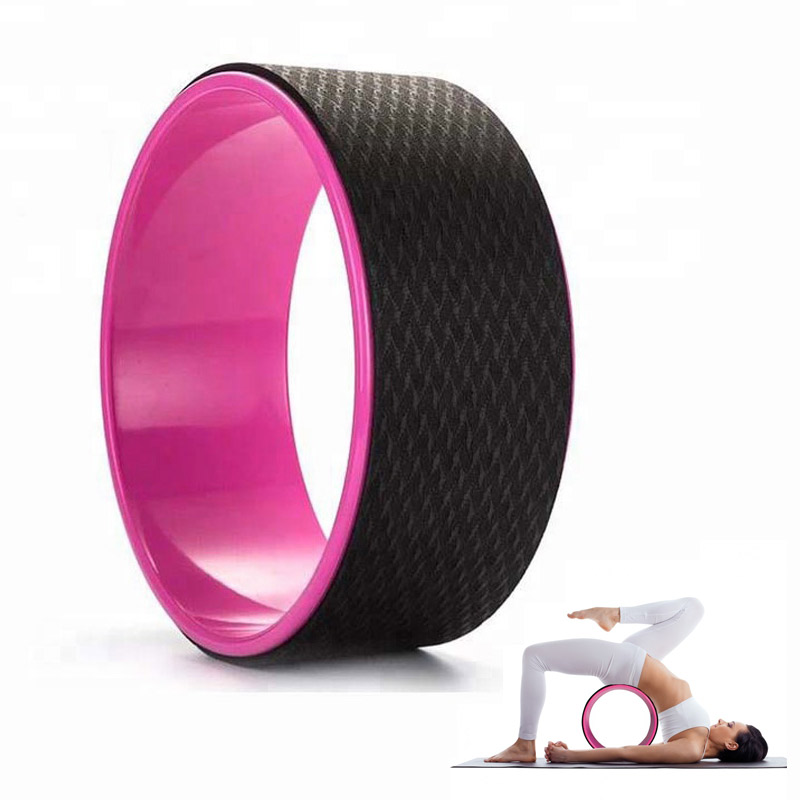 0.33M Eco Friendly Yoga Exercise Wheel Pilates Circle Ring Back Training
