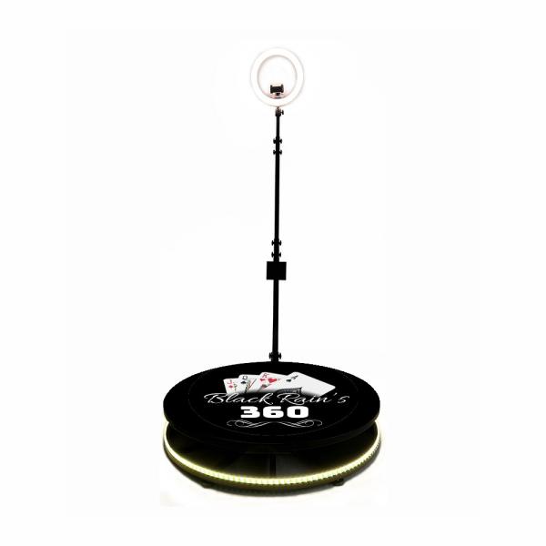 Wedding Slow Motion 360 Camera Photo Booth Stand Rotating Remote Shooting