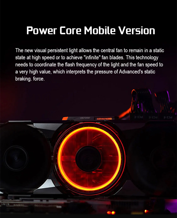 IGame GeForce RTX 3070 Ti Graphics Card Advanced OC 8G RTX 3070 Ti Architecture Chip