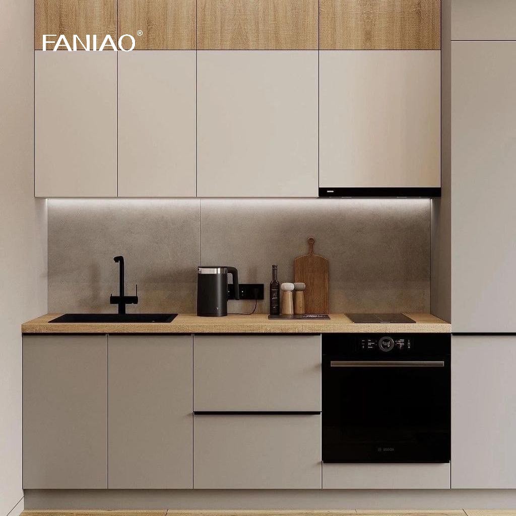 Free Designed L Shape Mini Kitchenette Kitchen Cabinets for Hotel Room