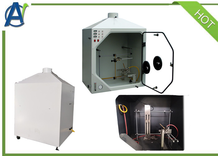 Horizontal and Vertical Flame Test Chamber for Flammability of Plastic Materials