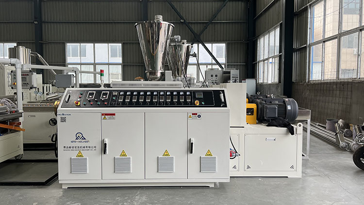 30kw Automatic PVC Angle Line Making Machine 60-80kg/H
