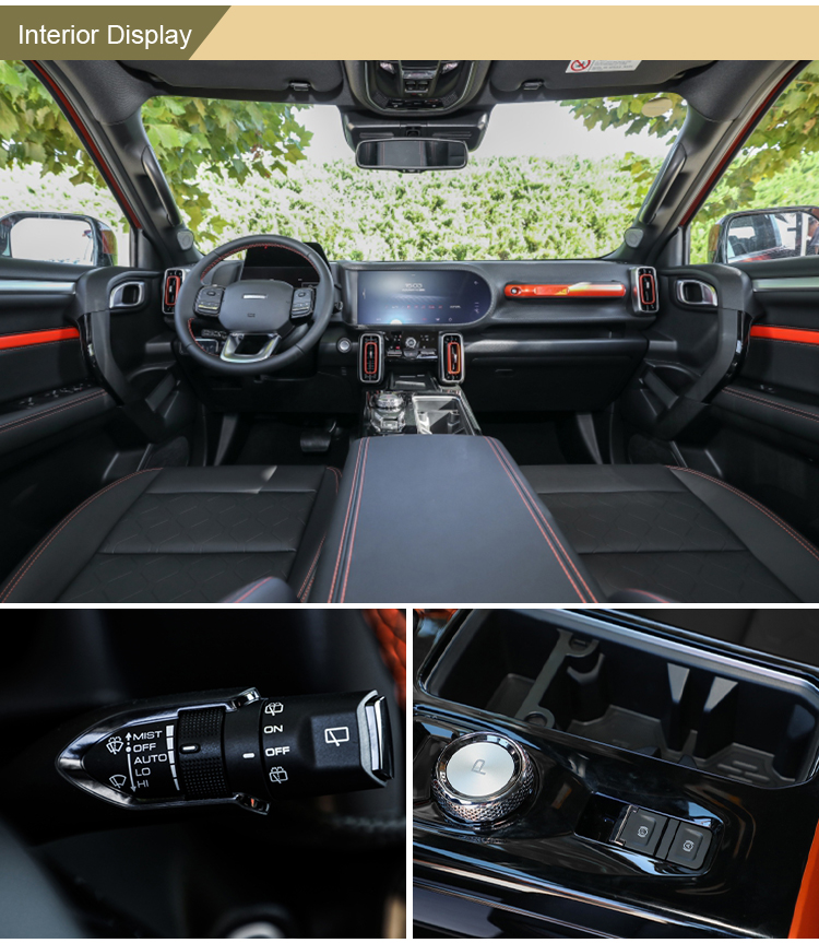 High Speed 2023 Haval DARGO DCT Maximum Torque Nm 200-300Nm Gas/Petrol Compact SUV 0km Used Car Great Wall Vehicles Haval BIG DOG