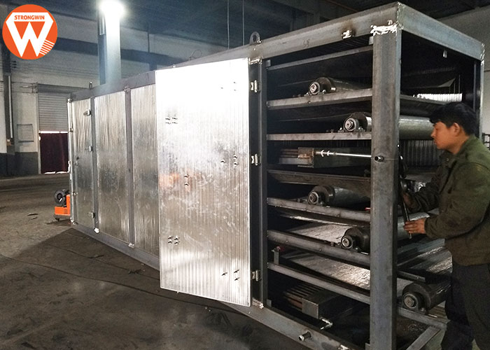 fish feed dryer machine