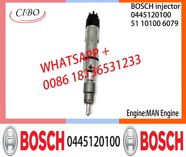 BOSCH 0445120100 51101006079 Neutral Fuel Injector Assembly 0445120100 51101006079 For MAN Engine