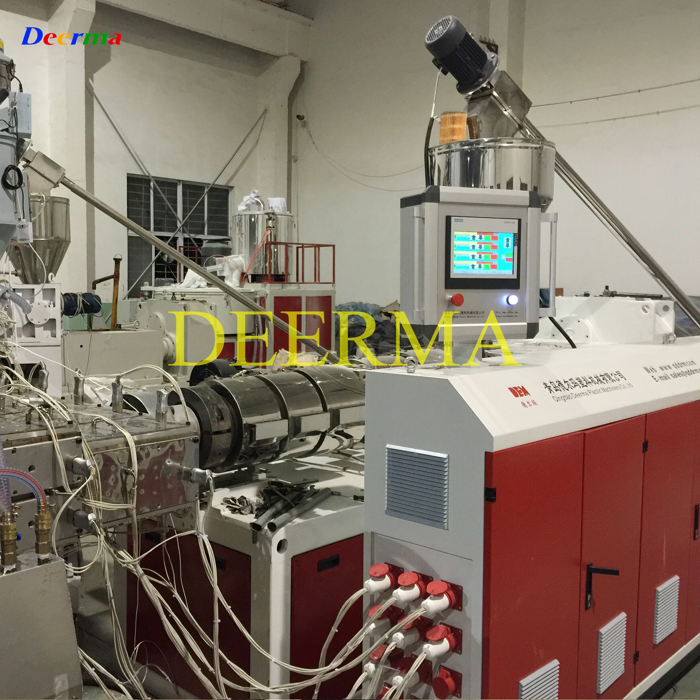 Customized Plastic Roof Tile Machine 350kg/h - 400kg/h Roofing Sheet Making Machine