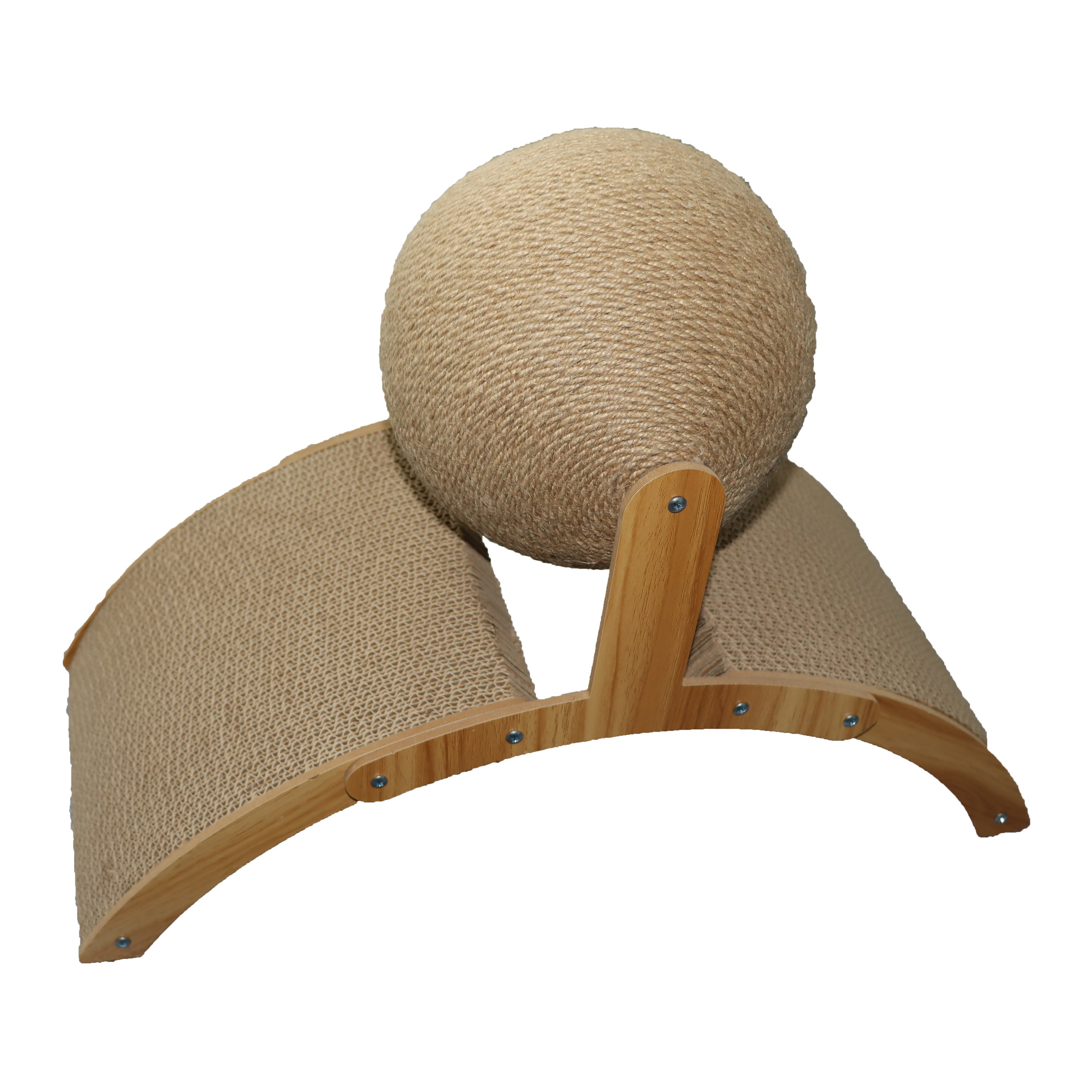 Nail Paw Novelty Cat Scratcher Ball Toy For Scratching And Play Rough Surface