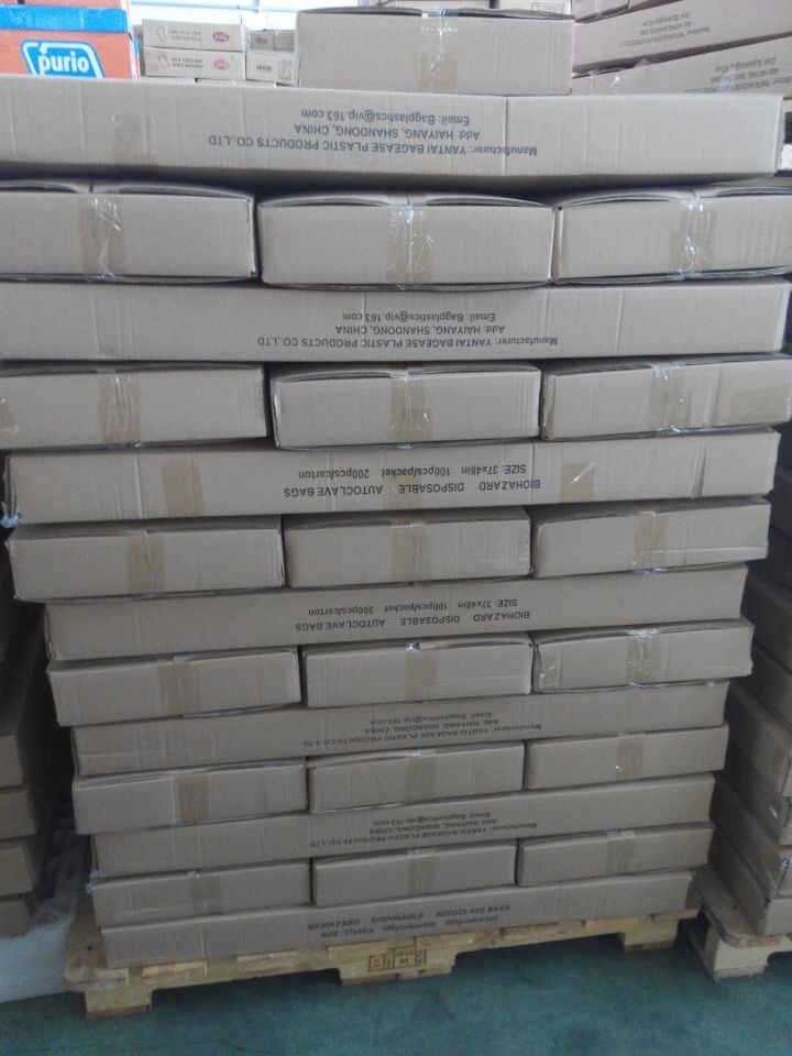 PE packing bag for Asbestos fibers, large size thicker LDPE asbestos remove bags, Large Asbestos Waste Removal Bags, pac