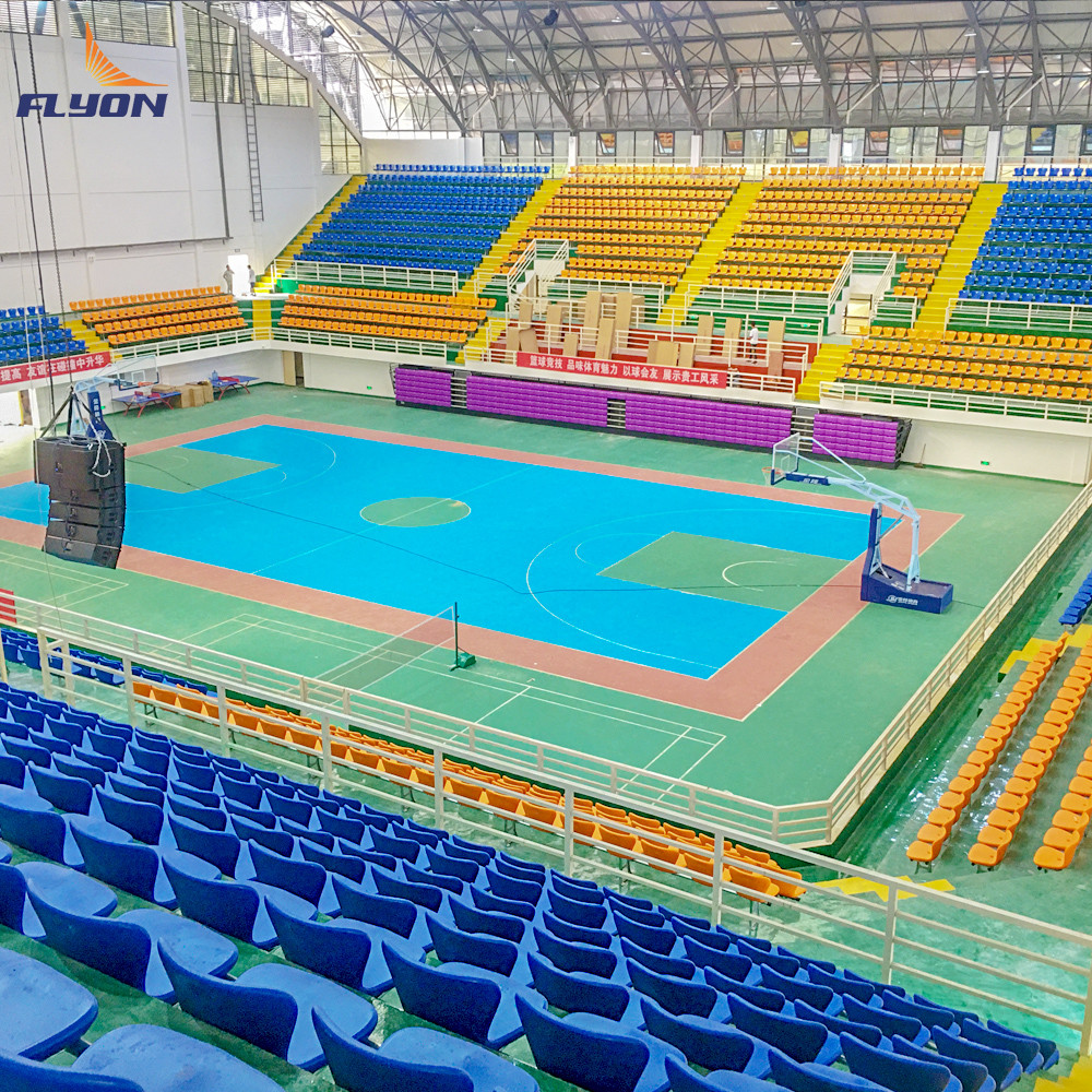 Various Weights Plastic Stadium Seating with High UV Resistance