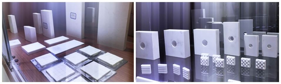Polished Surface Aluminum Oxide Ceramics Low Density For Industrial Equipment