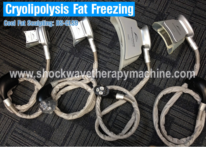 4D Body Slimming Machine Freezing Fat 360 Surround Cooling 4 Handles Cryolipolysis
