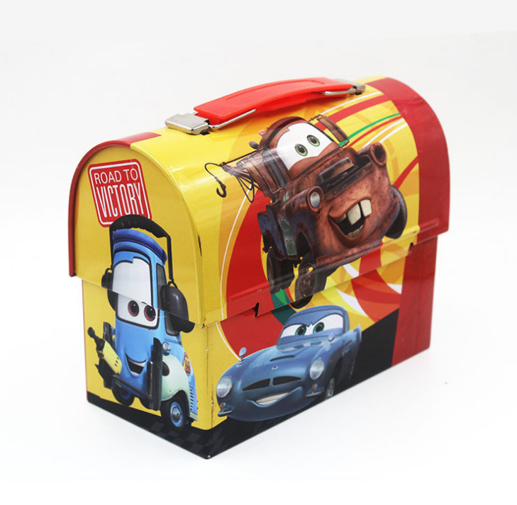 Mailbox Shaped Decorative Tin Containers 0.32mm Large Candle Tins