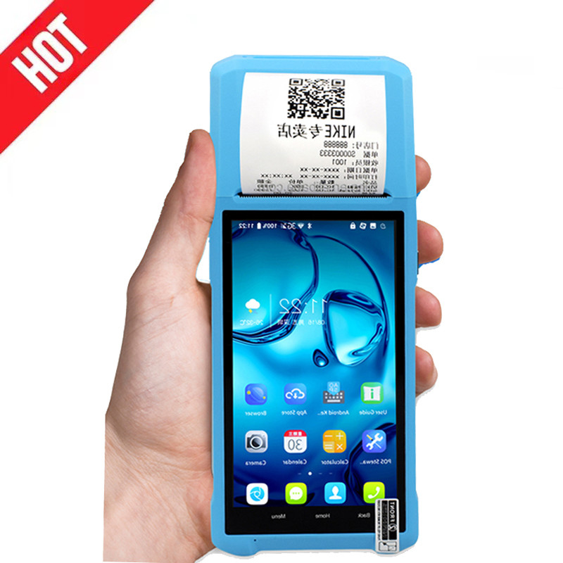 Portable Wireless Handheld POS Terminal Machine System NFC 2+16G Android