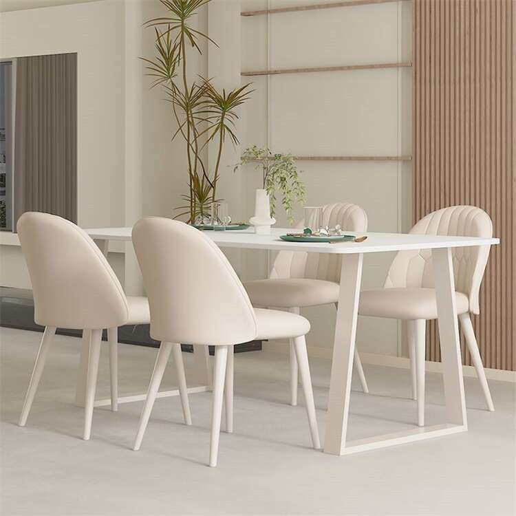 Marble / Sintered Stone / Quartz Stone Dining Table 6 Seater Luxury