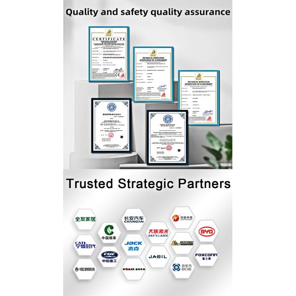 EU Certified Long Stroke Series Synchronous Belt Slide Table 0.08mm Precision