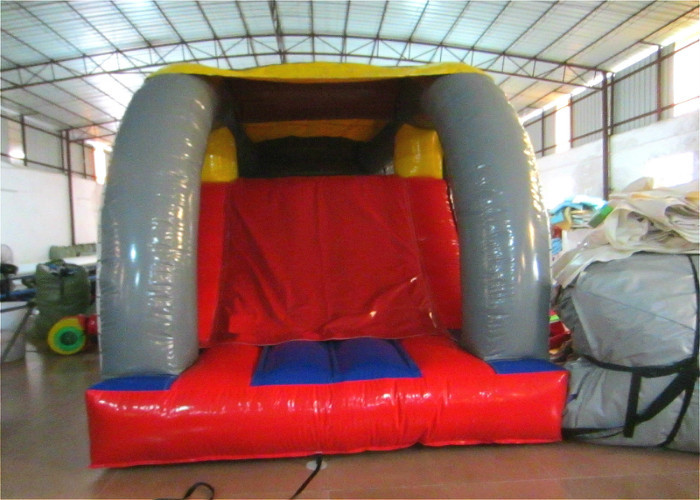 Indoor Playground Inflatable Obstacle Courses Bounces Slide Guard Theme 8.5 X 2.8m