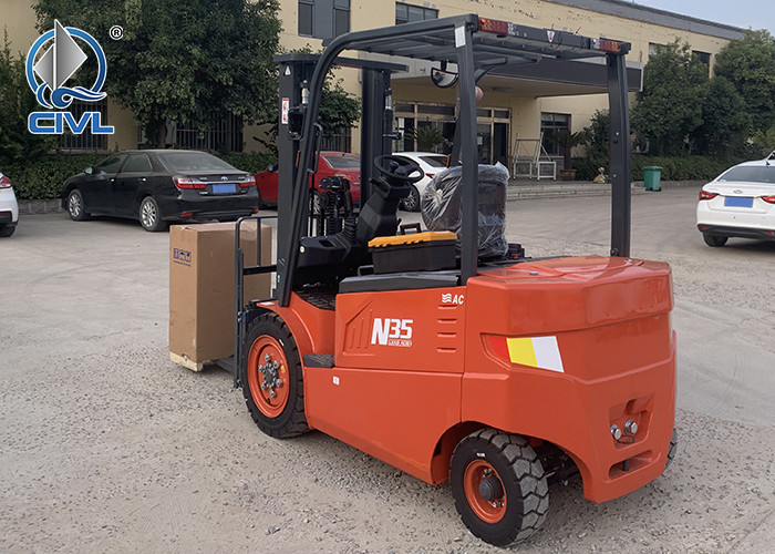 3.5 Ton Lithium Battery Forklift 3-3.8 Tons Electric Forklift Crane Counterweight Electric Forklifts