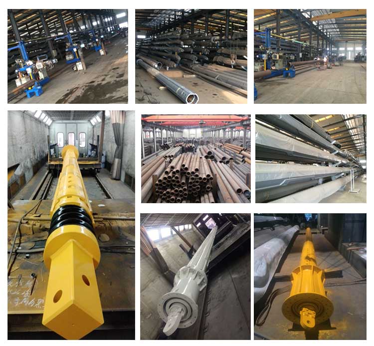 Pressure Transmission Drilling Piling Rig Kelly Bar Q345B Steel