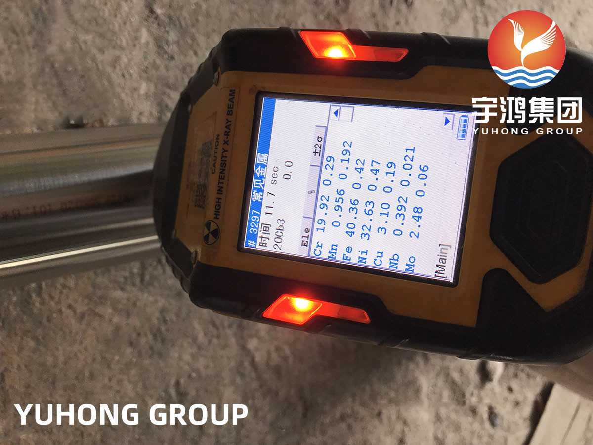 ASTM B729 UNS NO8020 / Alloy 20 Nickel Alloy Seamless Pipe